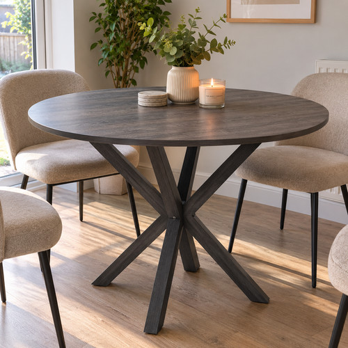 Dining table round - table,