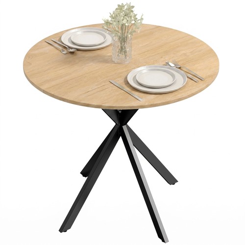 Homcom 80cm round - 80cm, dining