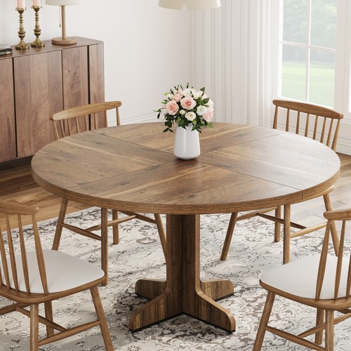 Round dining table for 6 - dining,