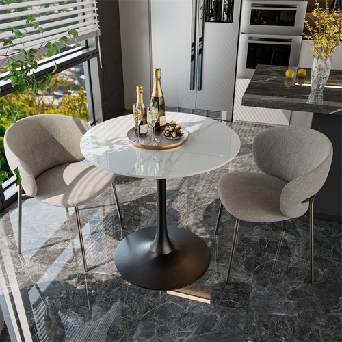 Stunning round tulip dining - tulip,