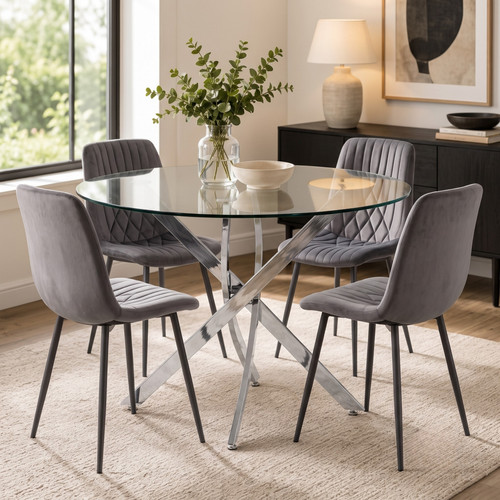 Modern seater round dining - 4,