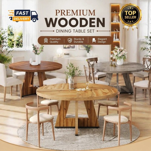 Round dining table - round, 4