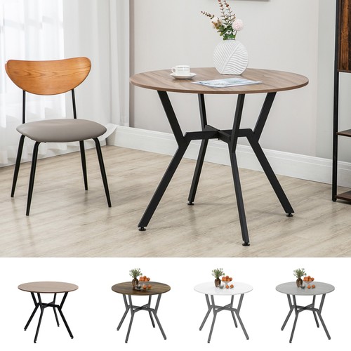 Dining table with round - table, top