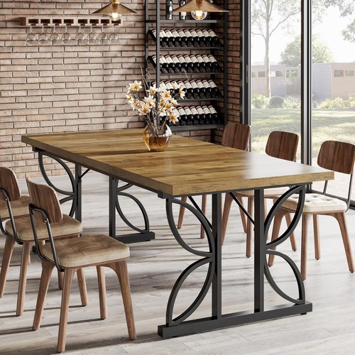 Rectangular dining table for - dining,