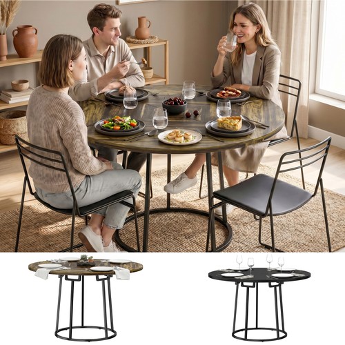 Round dining table - table, for