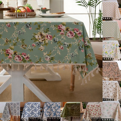Spring floral cotton - spring, linen
