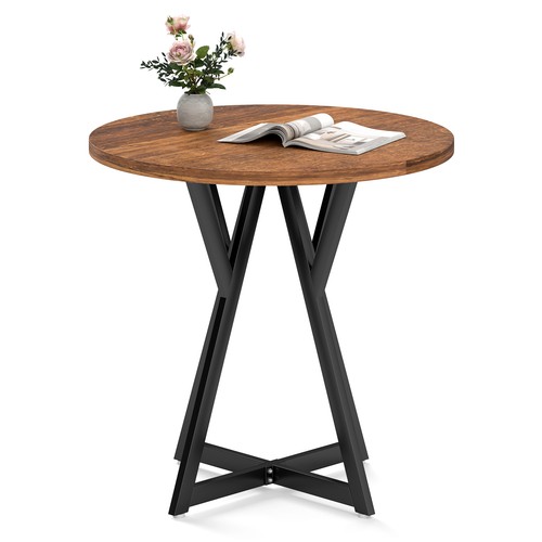 Costway 80cm round dining - 80cm,