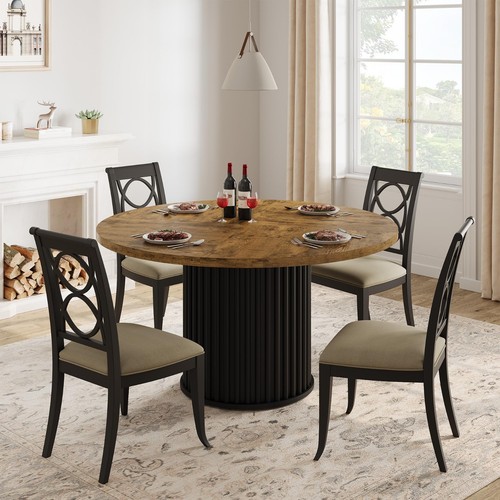Round dining table modern - table,