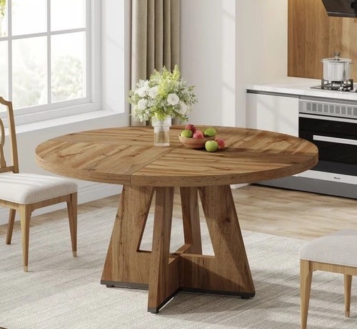 Round dining table wood - table,,