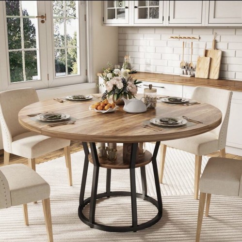 Modern round dining table - modern,