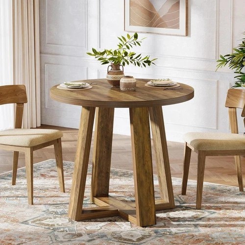 80cm small round dining table - round,