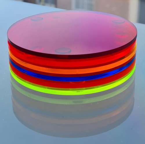 Round acrylic coasters coffee - coasters,