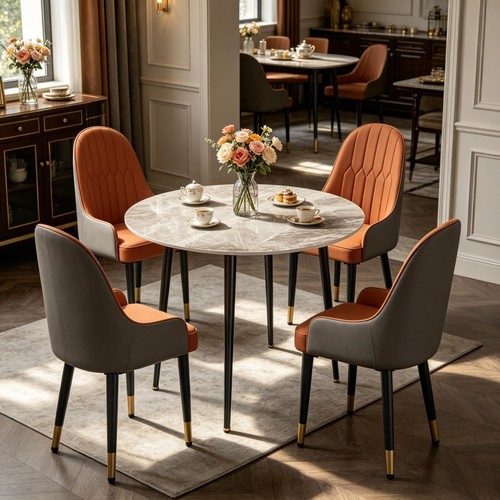 High gloss marble dining - marble,