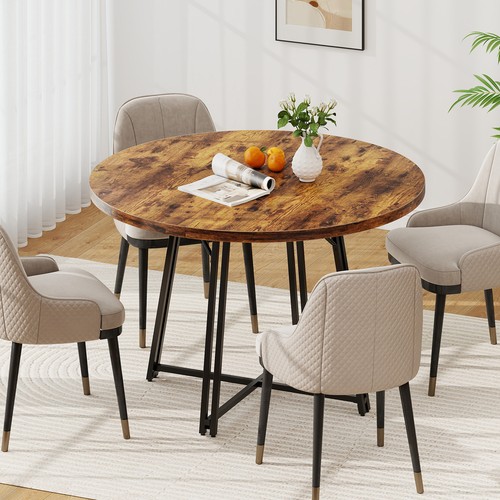 Round dining table - dining,