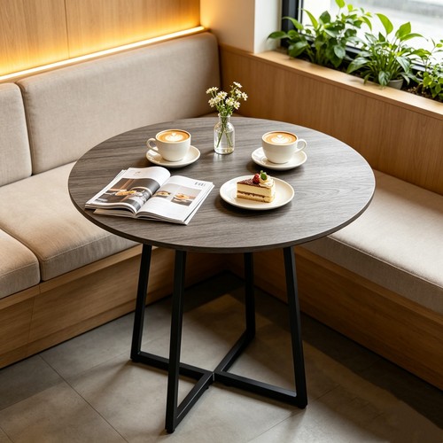 80cm round dining table - round,
