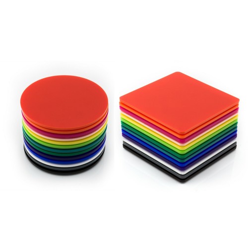 Acrylic coasters square and - square,