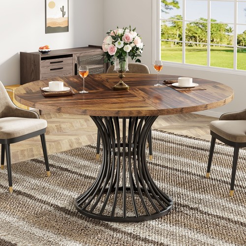 Round dining table 120cm - round,