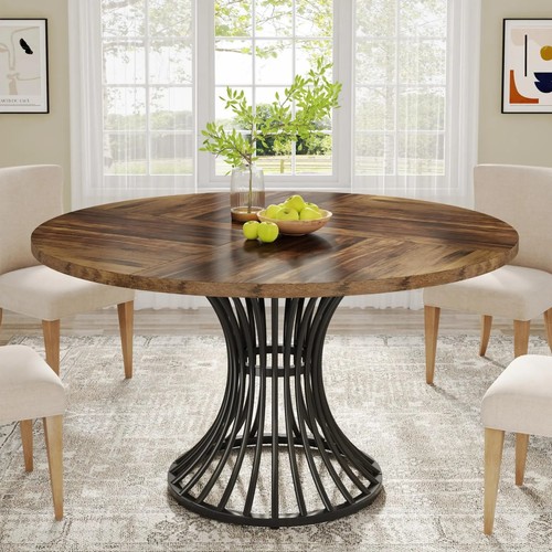 Round dining table - round, 4-6