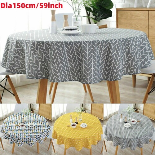 Round table cloth - round,