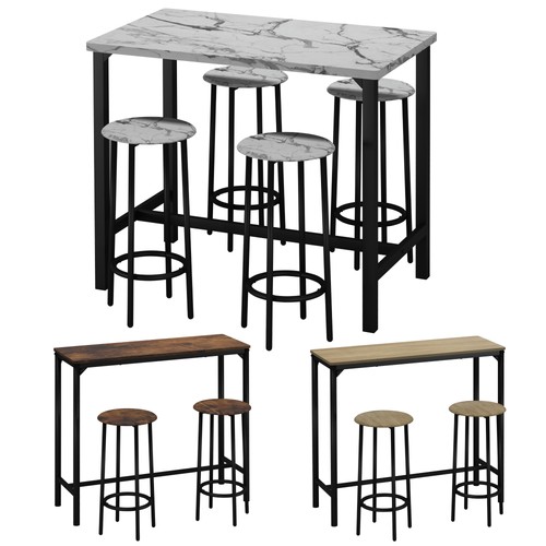 Cancun bar table 4 - &, stools