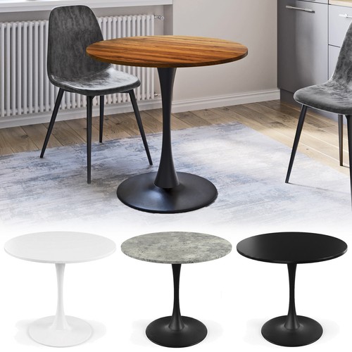 Modern 80cm round tulip dining - 80cm,