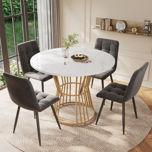 Piece dining table set round - dining,