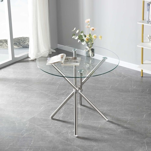 Round glass home - round,