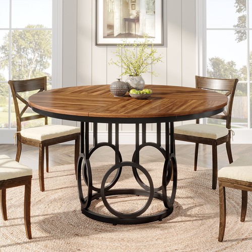120cm round dining table - round, for