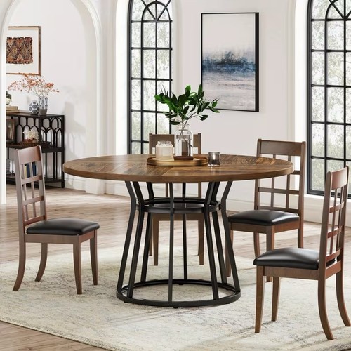 Modern round dining - round,
