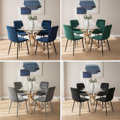 Round dining table - round, 4