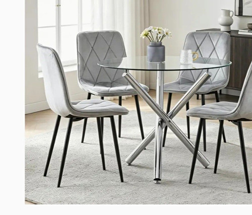 Round glass top - round,