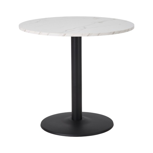 Round tulip dining table - tulip, white