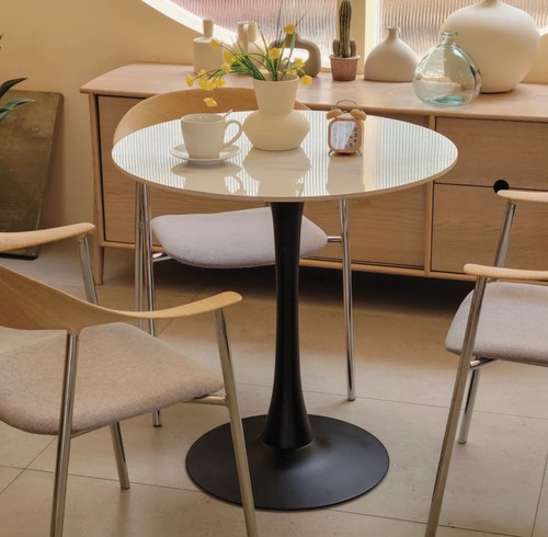 Gorgeous round ceramic dining - round,